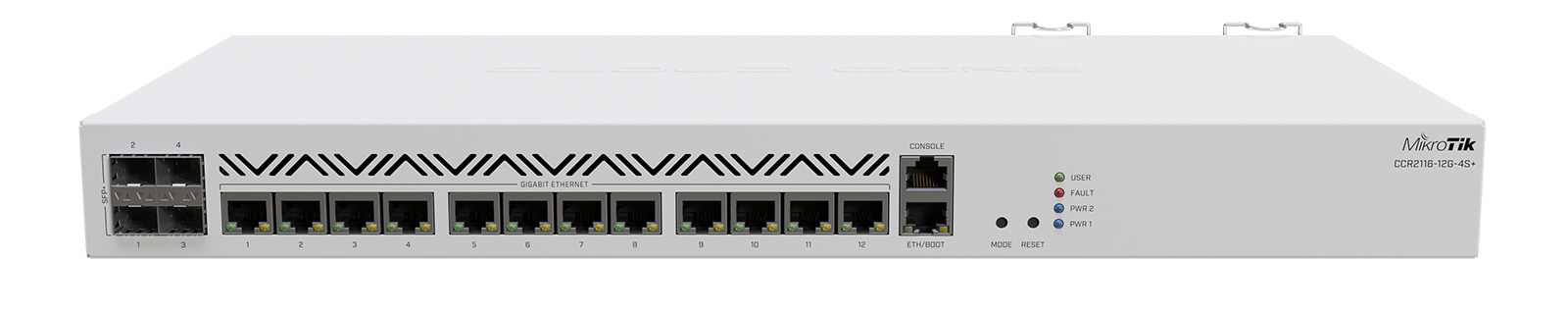 Hardware Mikrotik CCR en producción: el tipo de equipo con el que trabajamos a diario.